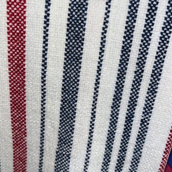 Americana chenille throw blanket. - Picture 3 of 3
